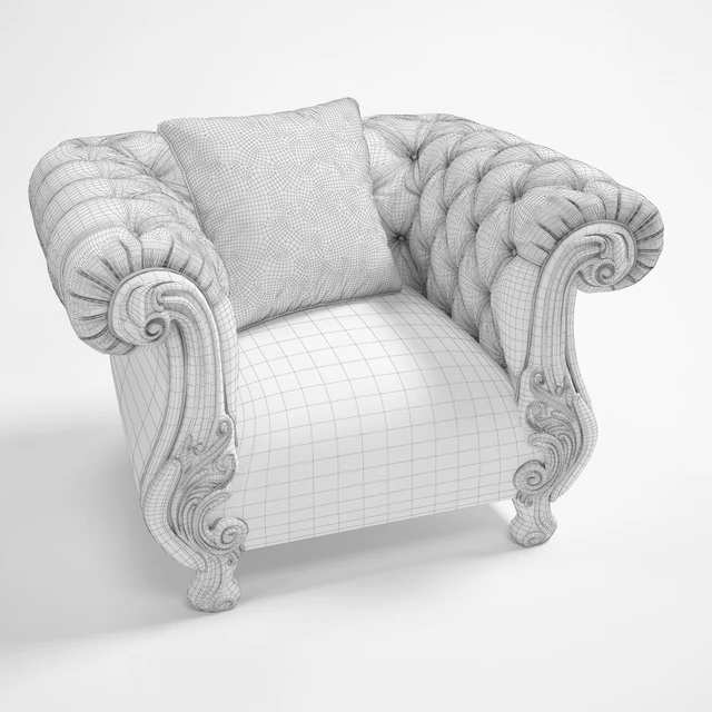 armchair Orsitalia Oceano pelle poltrona — Descargar