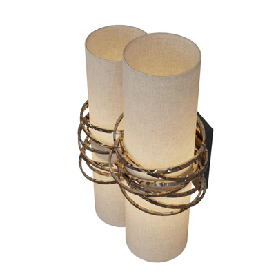 Bella Figura Tourbillion Double Wall Light — Ver 3
