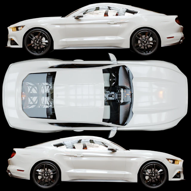 Ford Mustang GT HQ Interior — Descargar