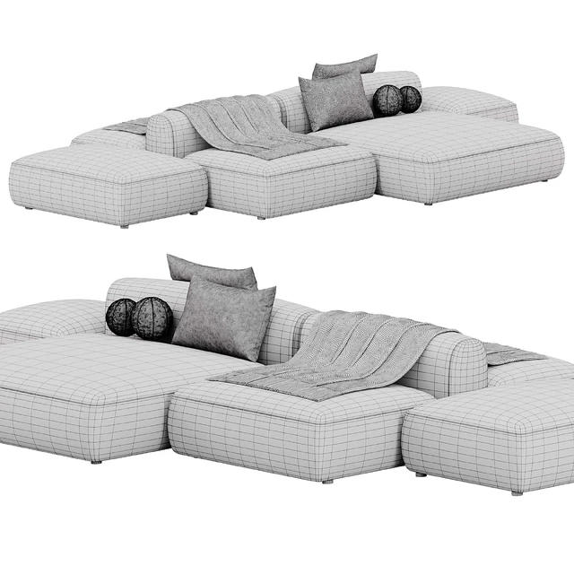 Cozy Island Sofa By MDF Italia | Sofa — Descargar