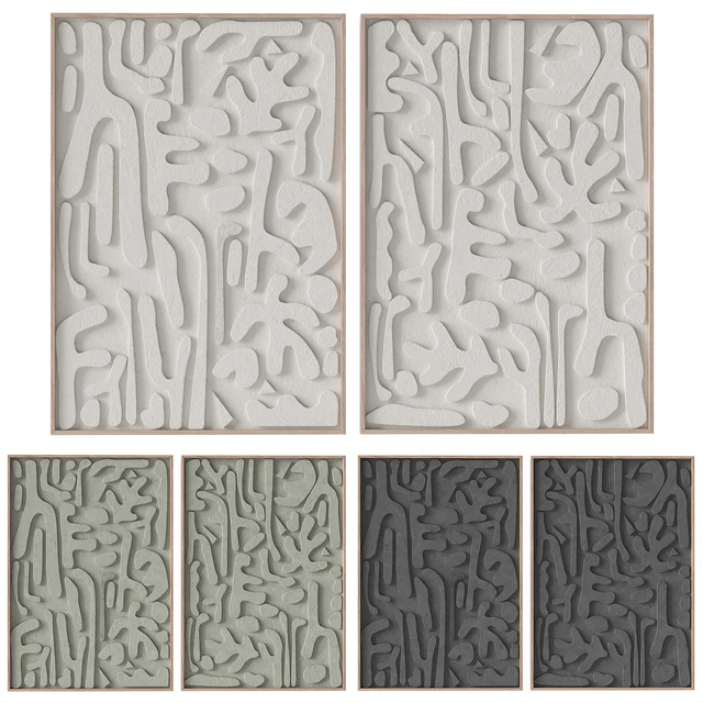 Relief artwork 22 - 3d art wall decor - Panels — Descargar