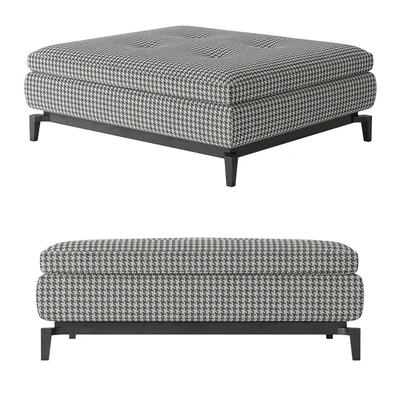Minotti Andersen lovechair pouf — Вид 1