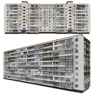 Жилой дом, советской эпохи. Серия 1КГ-480 — Вид 1