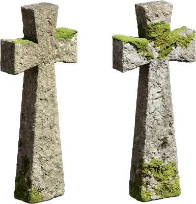 mossy gravestone 001 — Descargar