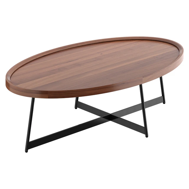 Nordic living room solid wood coffee table — Descargar