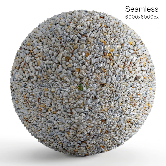 Seamless white pebble texture — Descargar