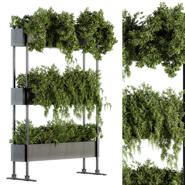 indoor Plant Set 215 -Plant Box Stand — Descargar