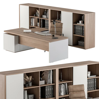 Manager Desk - Office Furniture 387 — Вид 5