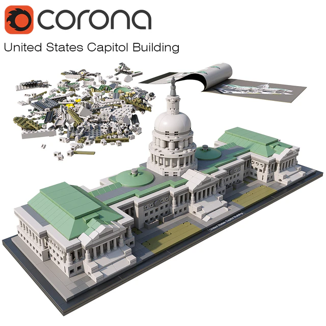 LEGO United States Capitol Building # 21030 — Descargar