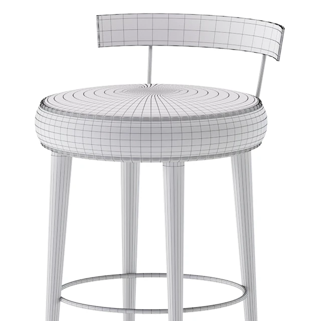 Bar Stool SAN TROPE by Cazarina Interiors 3 Colors Version/Bar Stool SAN TROPE — Descargar