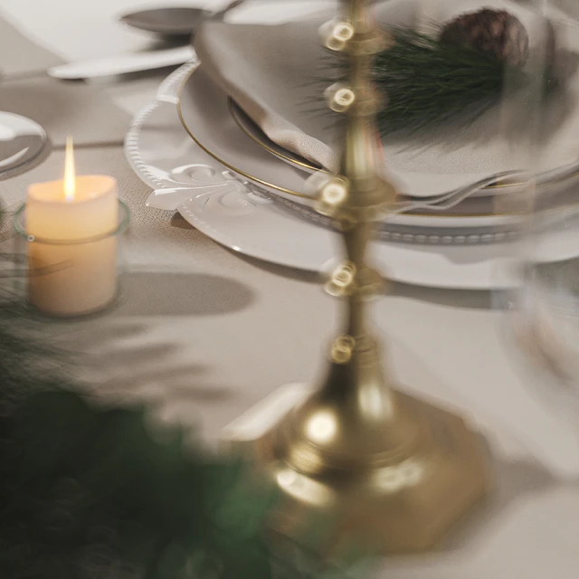 New Year's table setting — Descargar