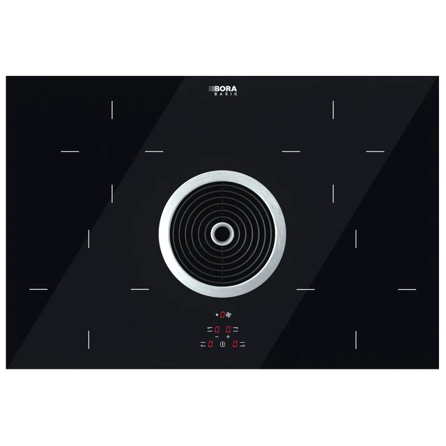 Induction hob with integrated extractor — Скачать