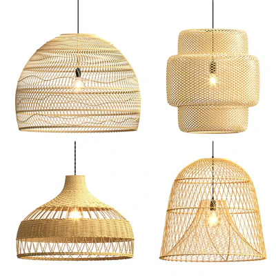 Collection rattan pendant lights — Вид 1