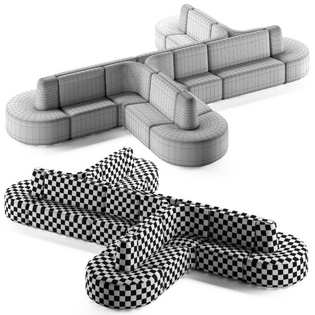 HMD INTERIORS Bistro Sofa — Descargar
