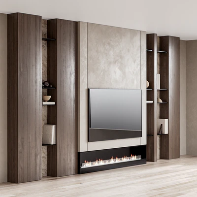 TV wall 02 — Ver 3