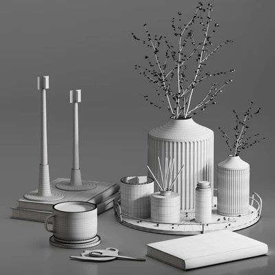 Decorative set 01 With Murmur candle and diffuser — Вид 6