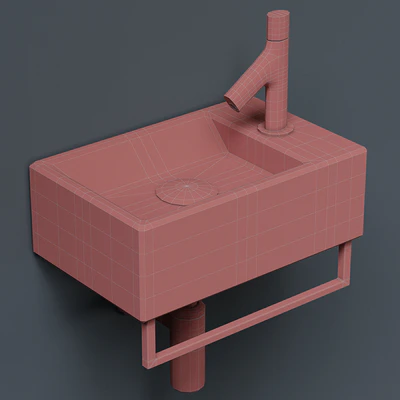 Villeroy&Boch MEMENTO sink and Jacob Delafon Oblo faucet — Вид 2