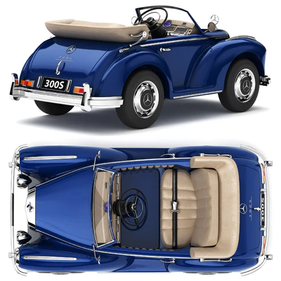 Children's electric car Mercedes-Benz 300S — Ver 3