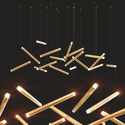 Dutti D0068 Gold Chandelier — Ver 1