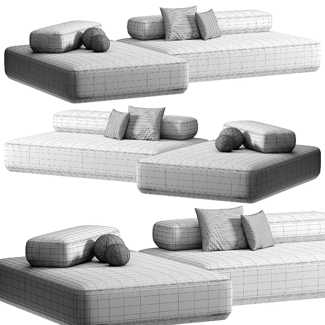 Composition Sofa Modular Sofa — Descargar