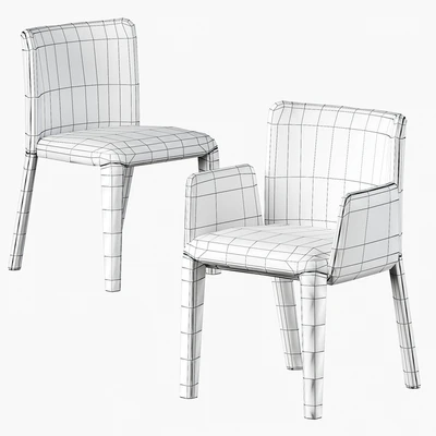 Potocco lars dining chair — Ver 4