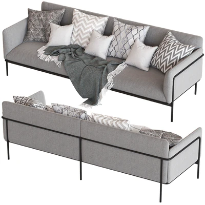 Globewest Natadora Scribe 3 Seater Sofa — Ver 4