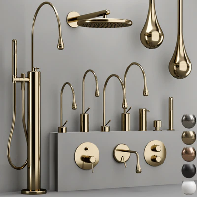 GESSI GOCCIA bathroom faucet collection — Ver 5