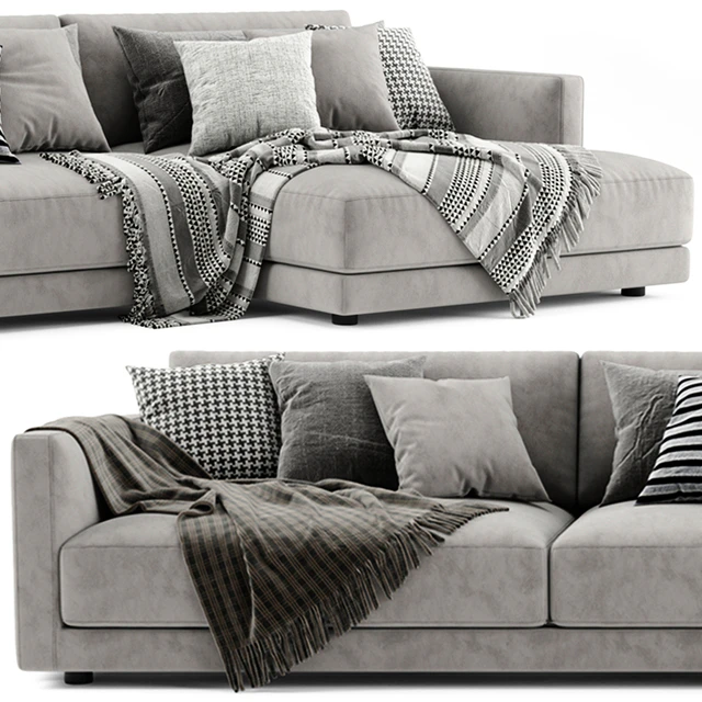 Poliform Bristol Chaise Longue Sofa 2 — Скачать
