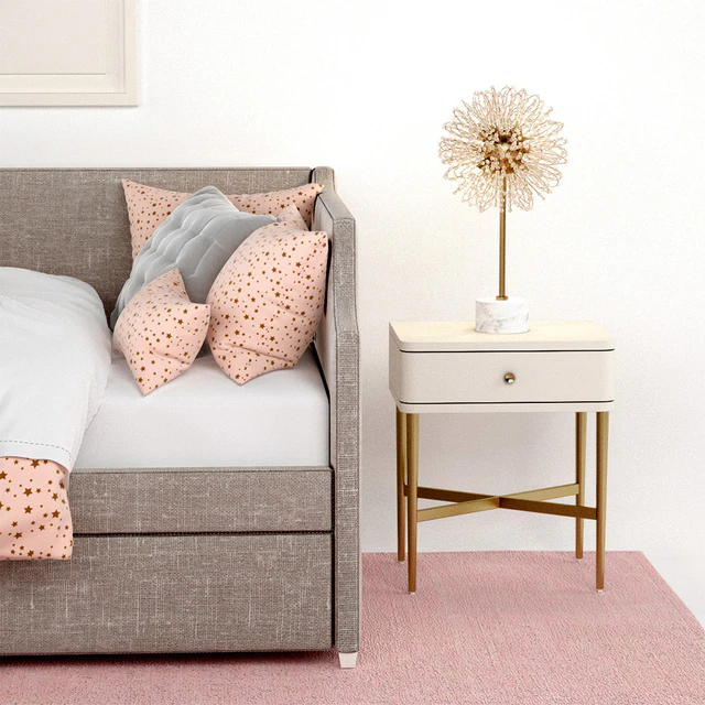 ANNIKA UPHOLSTERED DAYBED WITH TRUNDLE, Restoration Hardware — Descargar