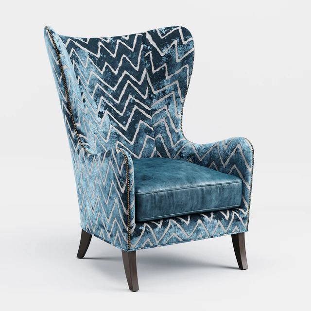 Massoud Viviette Wing Chair — Скачать