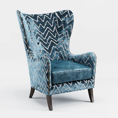 Massoud Viviette Wing Chair — Вид 1