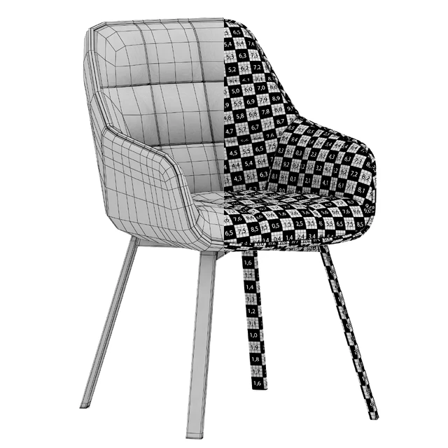 Chair Chair swivel chair EMILE-GN — Descargar