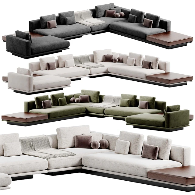 Minotti Horizonte Sofa | Диван — Скачать