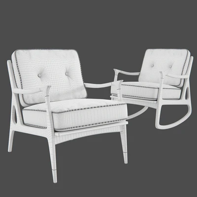 Anthropologie Haverhill Rocking Chair — Ver 3