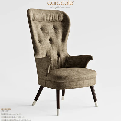 Caracole High Powered Met Chair-05A — Ver 1