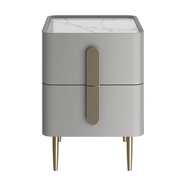 Light luxury bedside table — Descargar