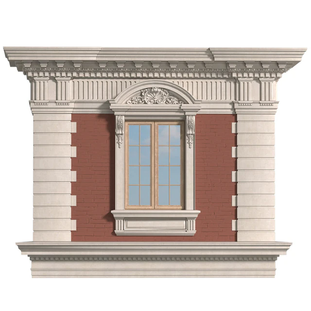 Classic facade with rusticated stone. Fasad classical — Descargar