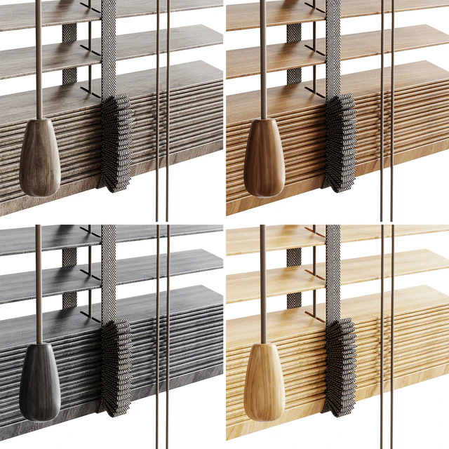 Folding wooden blinds — Descargar