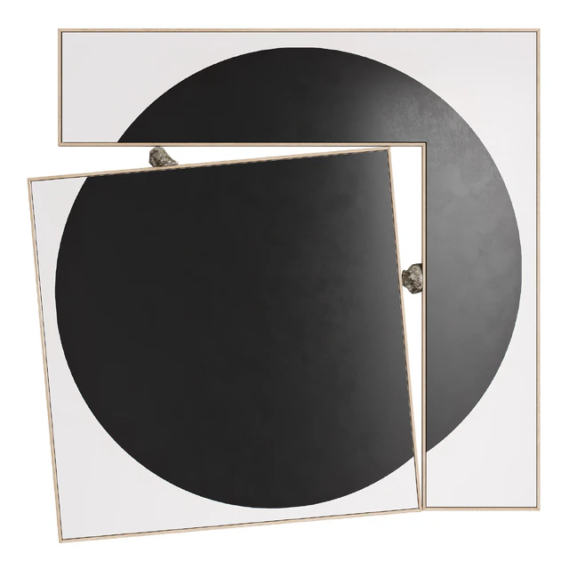 Modern Abstract Geometric Panel — Descargar