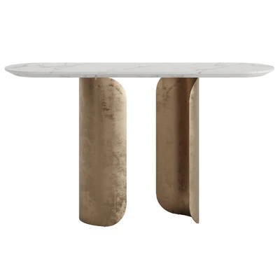 GABRIEL OPERA CONTEMPORARY OVAL CONSOLE — Ver 6
