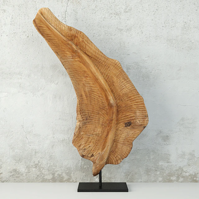 Decorative Leaf Shaped Stand Decor — Descargar