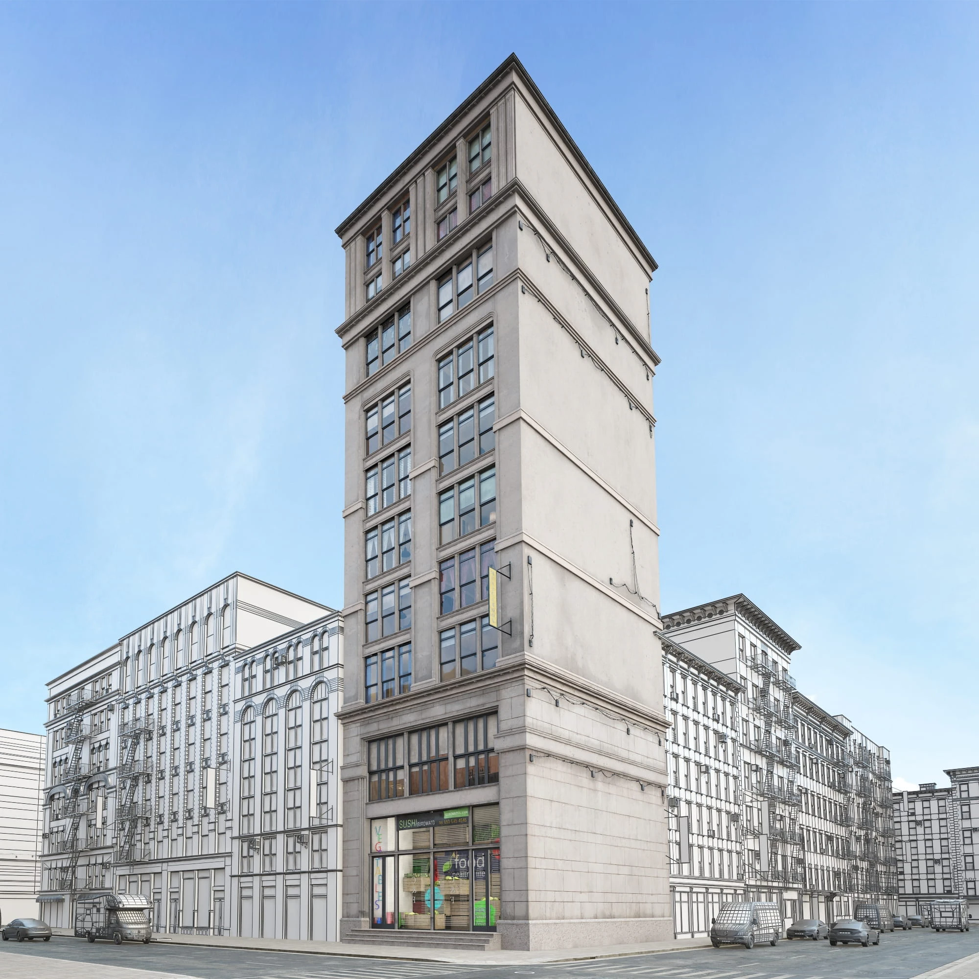 new york style buildings 049 — Скачать