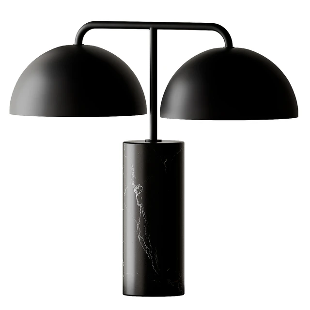 Domes Black Marble Table Lamp by Cb2 Exclusive — Скачать