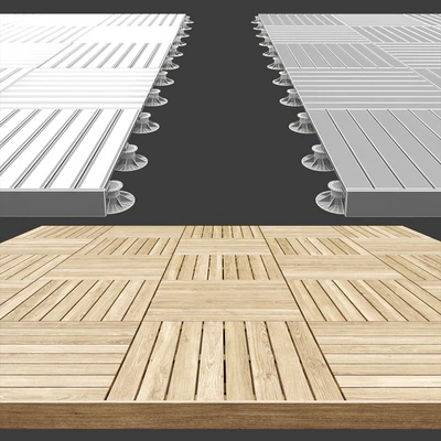 Decking on screw supports, 11 — View 3