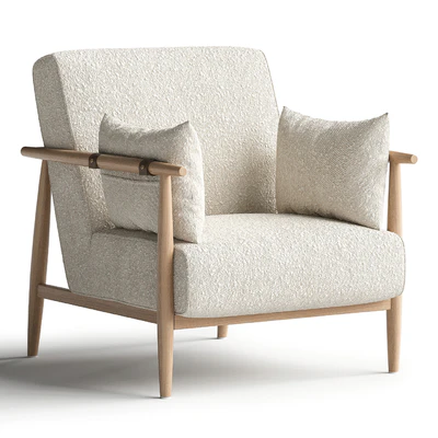 Sirolo oak armchair — Ver 1