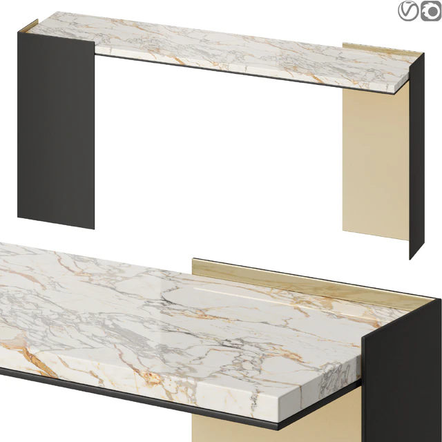 Baker Wrap Console Marble Top — Descargar
