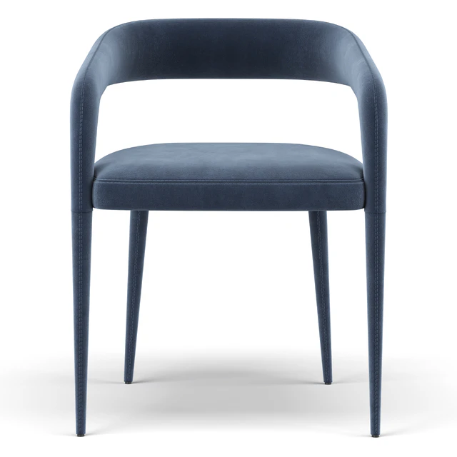 Lisette Gray Dining Chair — Descargar