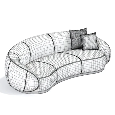 Ghidini Long Curved Sofa — Вид 3