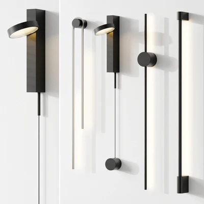 Wall Lamps Set — Ver 1