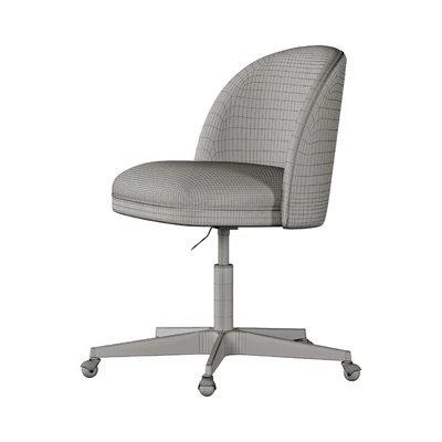 Rh Alessa Leather Desk Chair — Вид 2